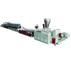 PVC仿大理石裝飾線條擠出生產(chǎn)線